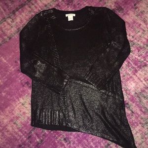 EUC Club Monaco asymmetrical sweater